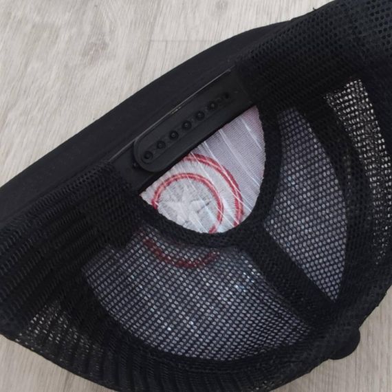 Кепка дитяча снепбек (Snapback) Капітан Америка з сіточкой Чорний 50-54р (2222) | Зображення 2