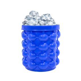 Форма Ice Cube Maker Genie силіконова для заморожування зберігання льоду охолодження напоїв