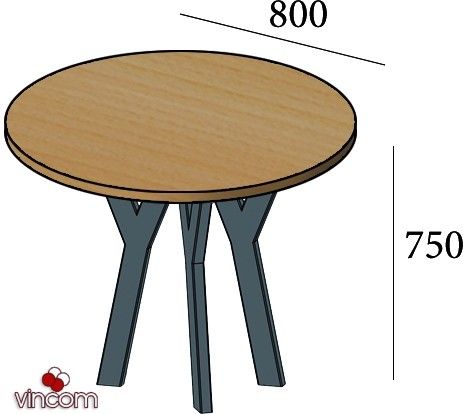 Стол Metall-design Уно-3 | Зображення 1