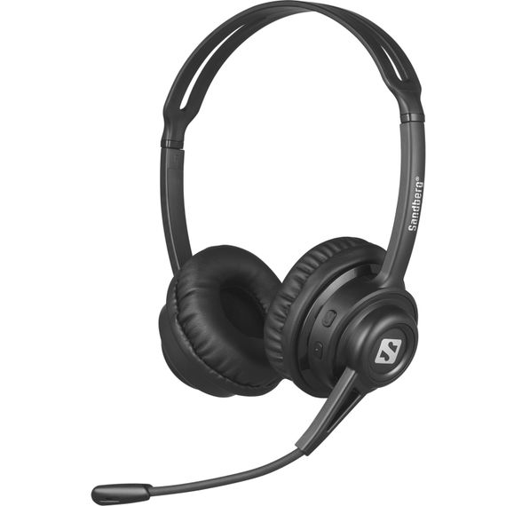 Гарнітура Sandberg Wireless Headset ANC+ENC, Bluetooth, Black | Зображення 1