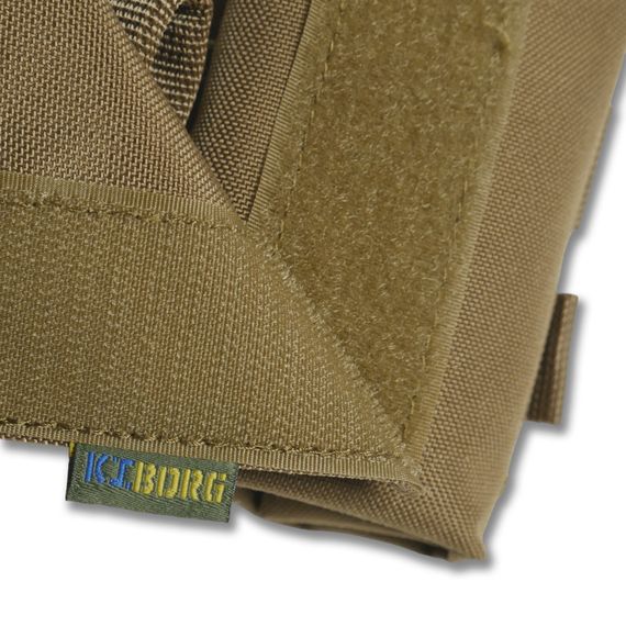 Тактический подсумок под сброс Kiborg GU GU Mag Reset Pouch Coyote | Зображення 8