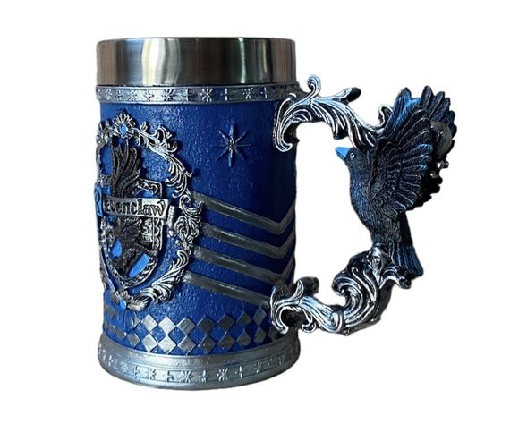 Кружка Чашка Бокал 3D  Нержавеющая Сталь Гарри Поттер Ravenclaw 500мл | Зображення 4