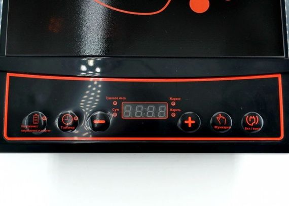 Плита одноконфорочная электрическая кухонная WimpeX WX-1323 настольная индукционная с таймером | Зображення 3