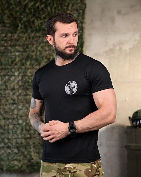 Тактична потоотводяща футболка battle black ПП4649 | Зображення 2