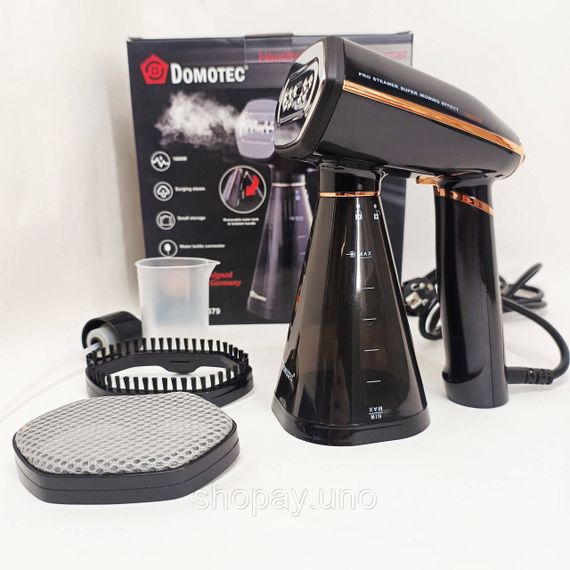 Утюг отпариватель для любого типа одежды Domotec MS-1272 1600 Вт, Отпариватель для одежды эффективный QN-62 | Зображення 1