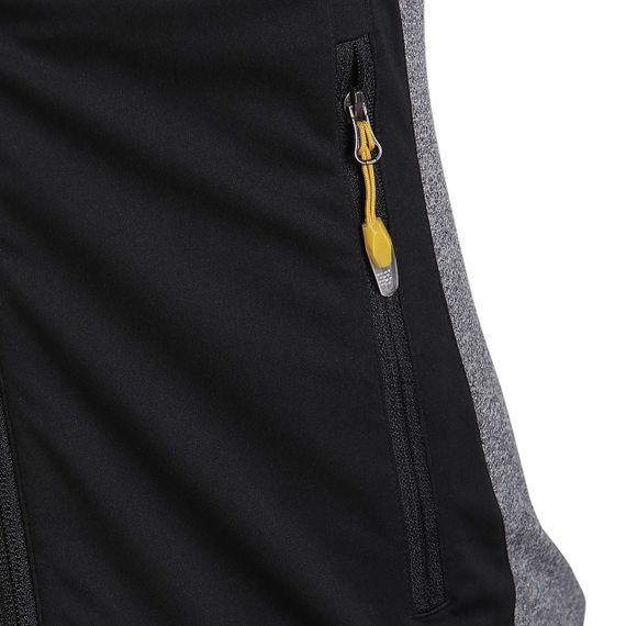 Олімпійка спортивна чоловіча adidas Xperior Soft Shell S92304 (сіра, активна, з блискавкою, логотип адідас) | Зображення 2