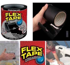 Надсильна клейка стрічка Flex Tape 10*152 см