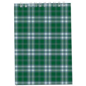 Блокнот Buromax spiral top, А5, 48sheets, square, green (BM.2470-04) - Топ Продаж!