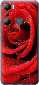 Чехол на Infinix Hot 20i Красная роза "529u-2964-17620"