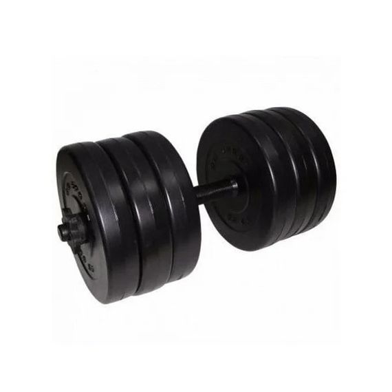 Гантель наборная композитная в пластиковой оболочке Rock pro 15,5 кг NE-PL-G-015