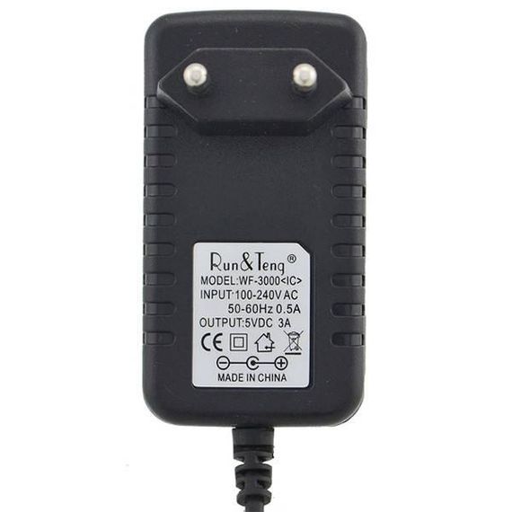 Блок питания Run&Teng 5V 3A 100-240V mini USB