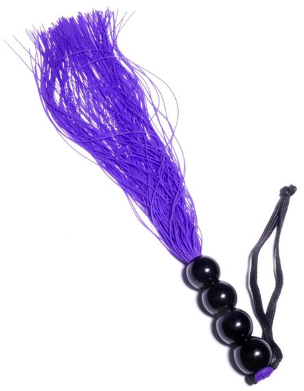 Силіконовий флогер ( длина 37 см ) Fetish Boss Series - Silicone Whip Purple 14", BS6100044 Sex Aura | Зображення 4