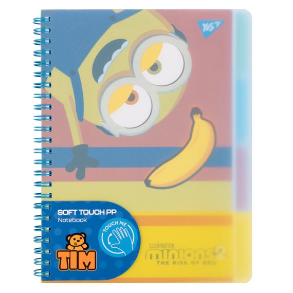 Зошит А4 YES Minions 765739 80 аркушів