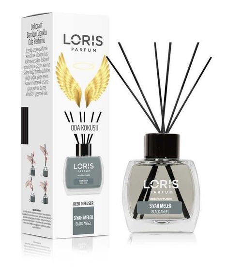 Аромадиффузор Loris parfum Чёрный ангел (Reed Diffuser " Black Angel") 120мл - Парфюмированый