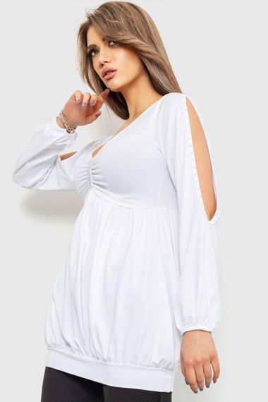 Кофта женская  цвет белый 167R2142 | Зображення 2