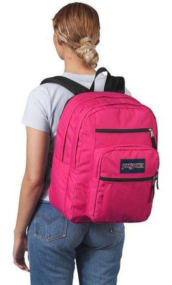 Міський рюкзак 34L Jansport Backpack Big Student рожевий | Зображення 1