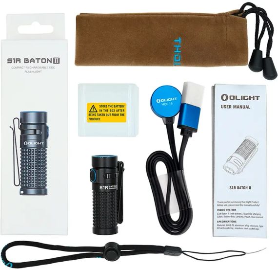 Ліхтар Olight S1R Baton II Black | Зображення 9