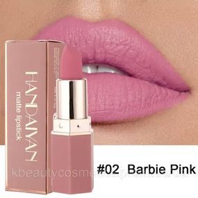 Нюдова матова помада HANDAIYAN Matte Lipstic №02 Barbie Pink