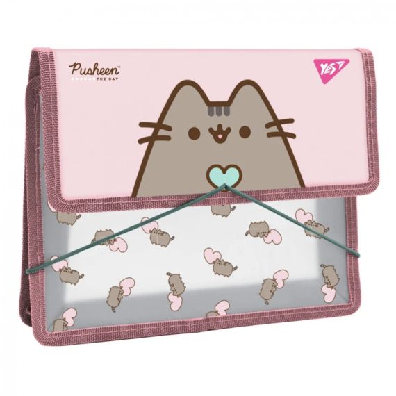 Папка для зошитів на гумці Pusheen Yes 492306 Різнокольоровий shop (5056574451743)