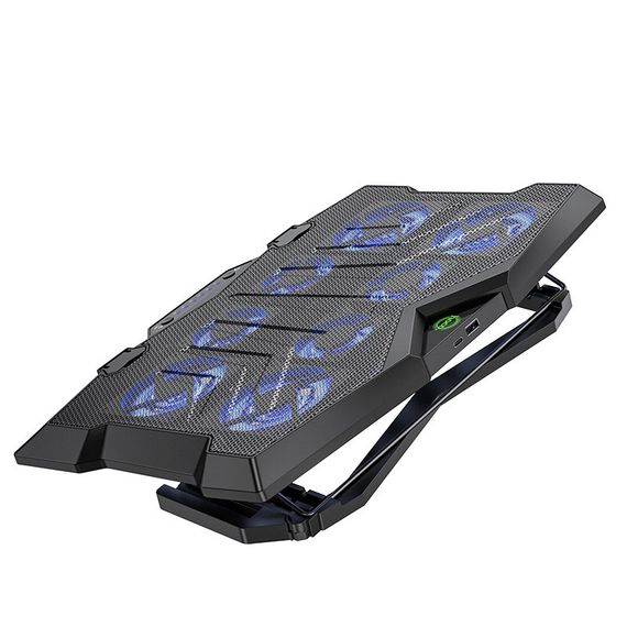 Охлаждающий кулер для ноутбука Hoco GM27 Monte Black | Зображення 3