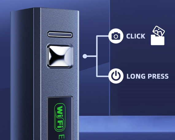 Эндоскоп камера Primo 8mm HD 1200P Wi-Fi жесткий кабель USB 2m  для Android / iOS / Windows / Mac | Зображення 7
