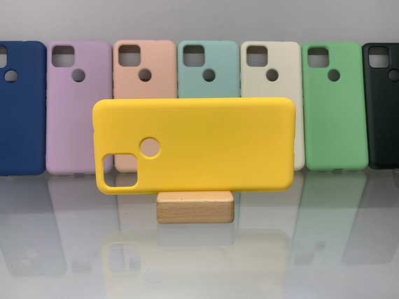 Google Pixel 5A Протиударный чохол Софт Тач чохол жовтий