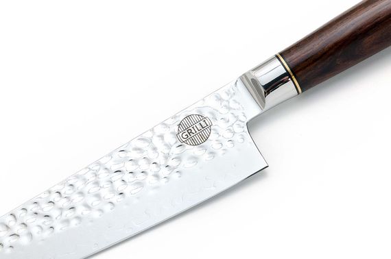 Професійний ніж шеф кухаря із дамаської сталі Chefs Knife 20,5 см GRILLI 88815 Код: 012181 | Зображення 3