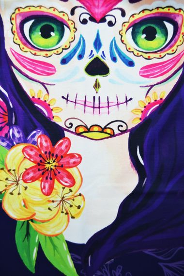 Защитная бафф маска на лицо 4Profi Девушка размер M 14738_2 | Зображення 4