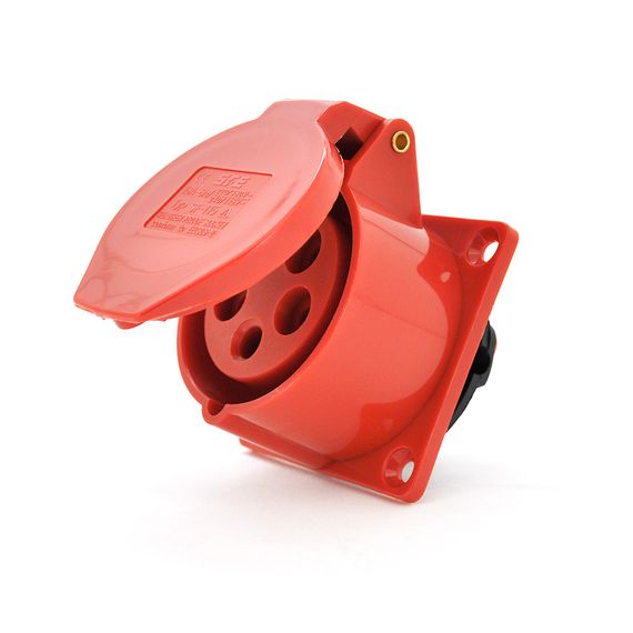Розетка накладная прямая SF-315.5 полюсов, 3Р+N+E, 16А, 380V, IP44
