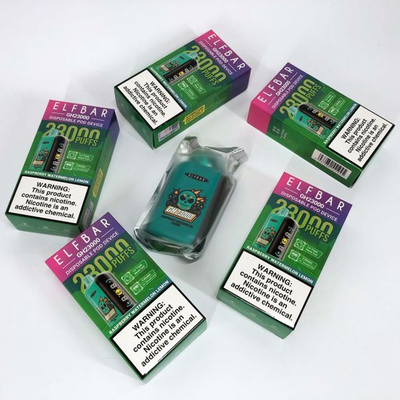 ELF BAR GH 23000 смак Малина Кавун Лимон (Raspberry Watermelon Lemon) | Зображення 5