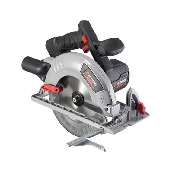 Пила дисковая аккумуляторная Intertool - 20 В x 190-200 мм Brushless Storm (WT-0371) | Зображення 1