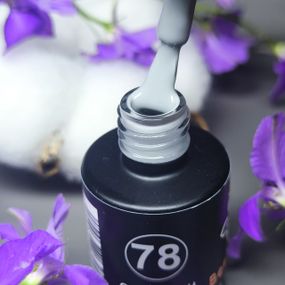 Гель-лак для ногтей Bee Nails 078 (серо-голубой) 8мл