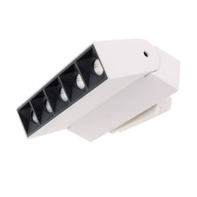 Светильник трековый поворотный LED KW-218/10W NW WH