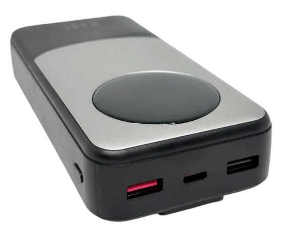 Power Bank 20000 mAh 22,5W QC потужний з кабелями KPG-202X зарядка зовнішній акумулятор павербанк швидка зарядка | Зображення 2