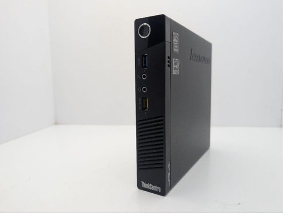 Неттоп Lenovo ThinkCentre M73 Tiny USFF / Intel Pentium G3240T (2 ядра по 2.7 GHz) / 8 GB DDR3 / 120 GB SSD / Intel HD Graphics / Wi-Fi / Bluetooth / Блок питания б/у | Зображення 1