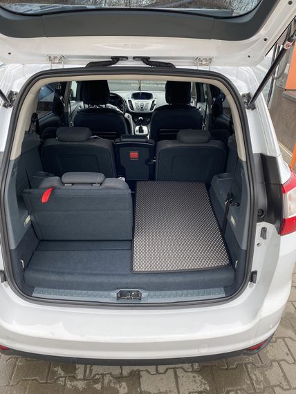 Килимок багажника EVA для Grand (чорний) для Ford C-Max/Grand C-Max 2010-2019 рр | Зображення 1