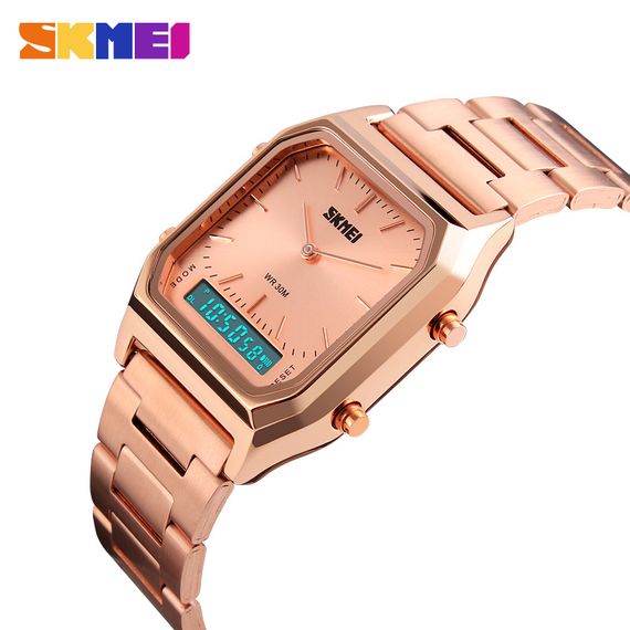 Наручний годинник Skmei 1220RG Rose Gold | Зображення 1