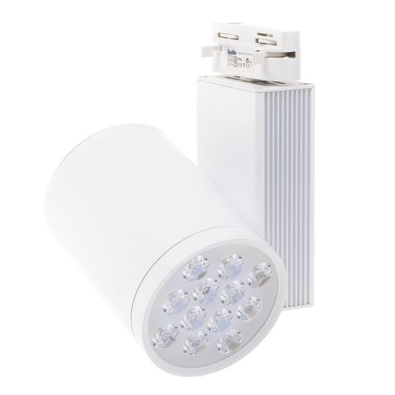 Светильник трековый поворотный LED 408/12W NW WH