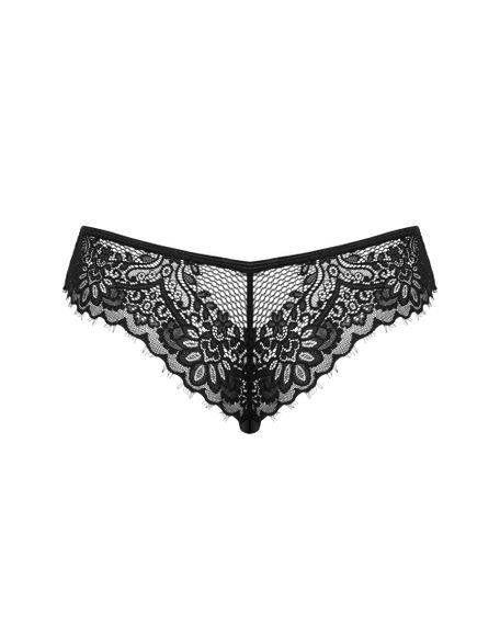 Трусики Obsessive Maderris Чорні XS/S | Зображення 5