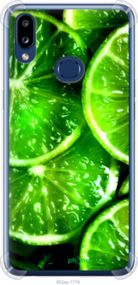 Чохол на Samsung Galaxy A10s A107F Зелені часточки лимона "852sp-1776-2448"