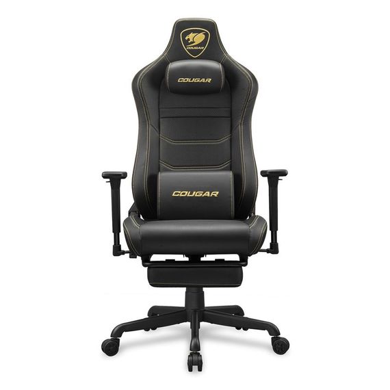 Крісло ігрове ARMOR EVO S Gold, чорний