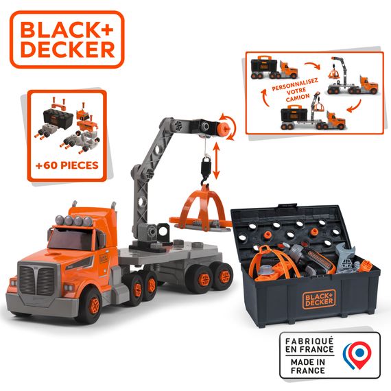 Вантажівка Black+Decker «Інженер-Конструктор» (З шуруповертом) | Зображення 1