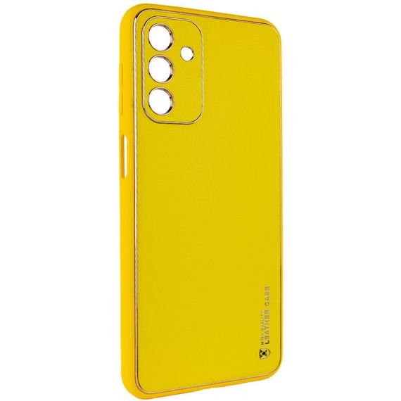Шкіряний чохол Xshield для Samsung Galaxy A25 5G Жовтий / Yellow | Зображення 1