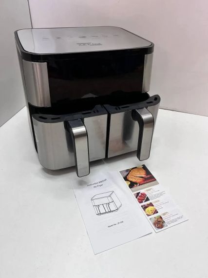 Аерофритюрниця на 2 чаші Zepline ZP-209 з потужністю 4000Вт на 12л | Зображення 2