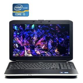 Ноутбук Dell Latitude E5530 / 15.6" (1366x768) TN / Intel Core i5-3340M (2 (4) ядра по 2.7 - 3.4 GHz) / 8 GB DDR3 / 128 GB SSD / Intel HD Graphics 4000 / WebCam / DVD-RW / Win 10 б/в