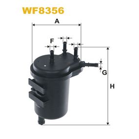 Фильтр топливный Wixfiltron WF8356