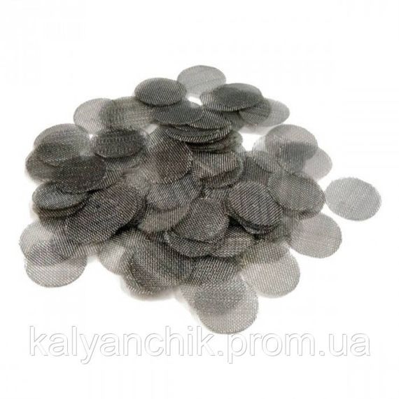 Комплект сіточок для бонга 15 мм, 5 шт.