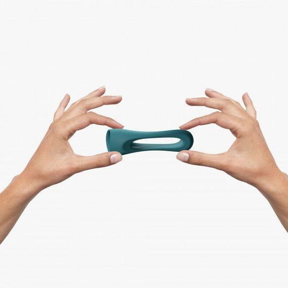 Ерекційне кільце подвійне Love To Love FLUX RING - TEAL ME Sex Aura | Зображення 2