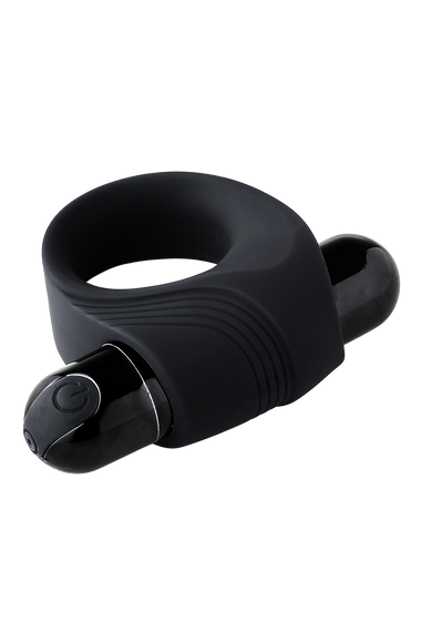 Ерекційне кільце з вібрацією Dream Toys Ramrod чорне, 8 х 3.2 см sexstyle | Зображення 3