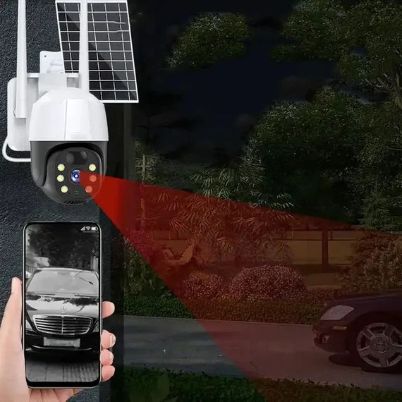 Вулична IP камера з нічним баченням XPRO v380 pro solar (234568853_1568) | Зображення 2